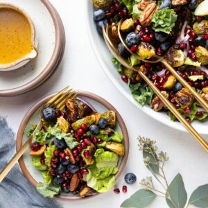 Maple Roasted Brussels Sprouts Salad