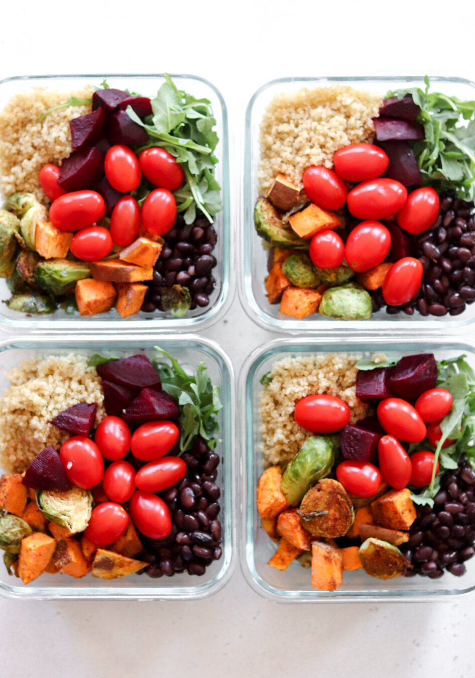 Healthy Harvest Lunch Bowls - glowinglywell.com