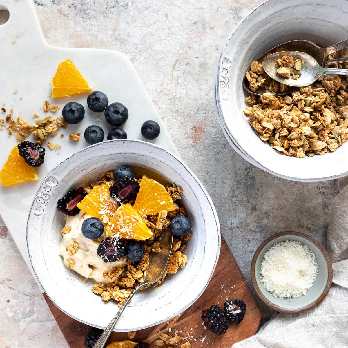Easy Healthy Granola Recipe Yogurt Bowl