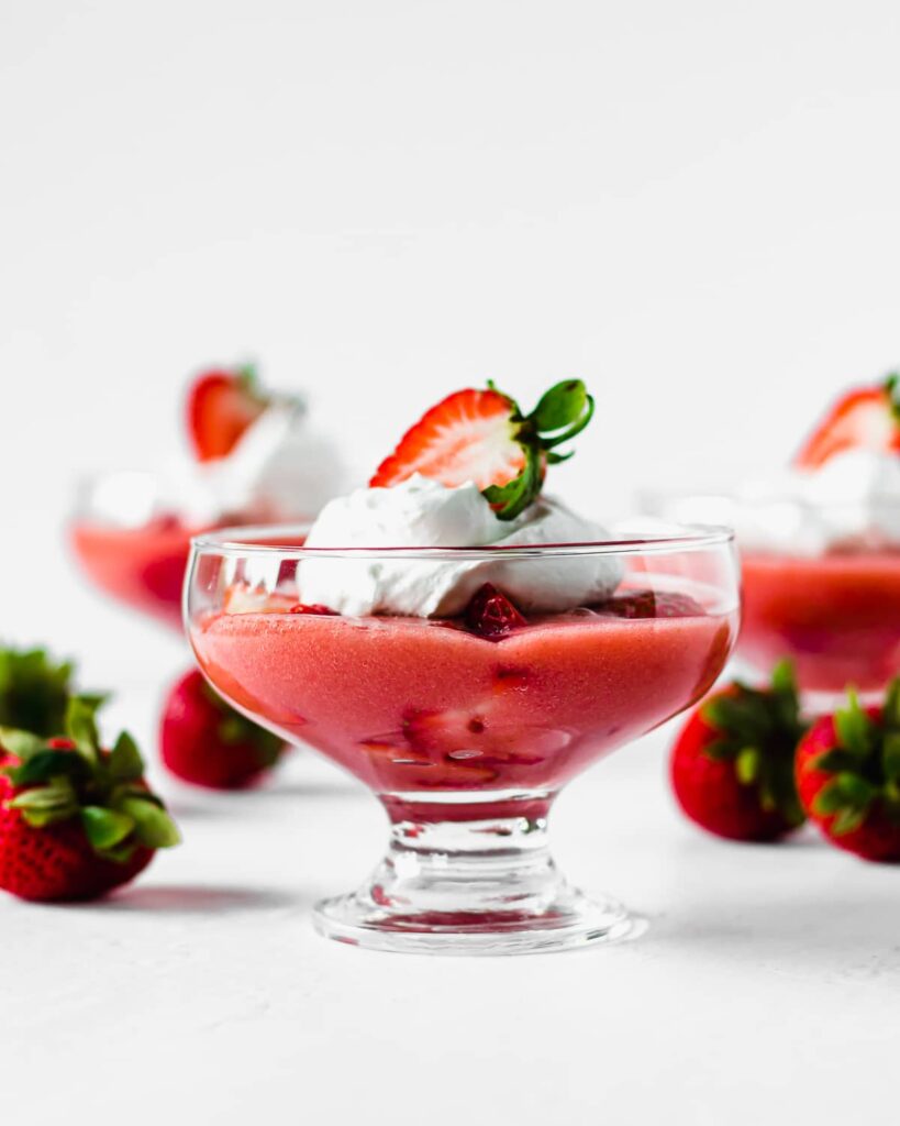 very strawberry dessert
