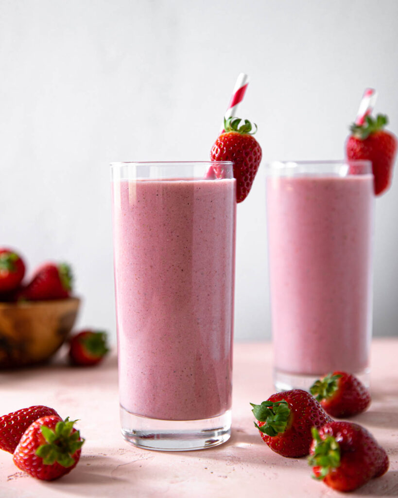 strawberry smoothie
